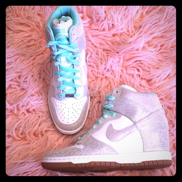 Nike Shoes - ❤️SOLD❤️ NIKE DUNK SKY HI LTD EDITION TIFFANY BLUE